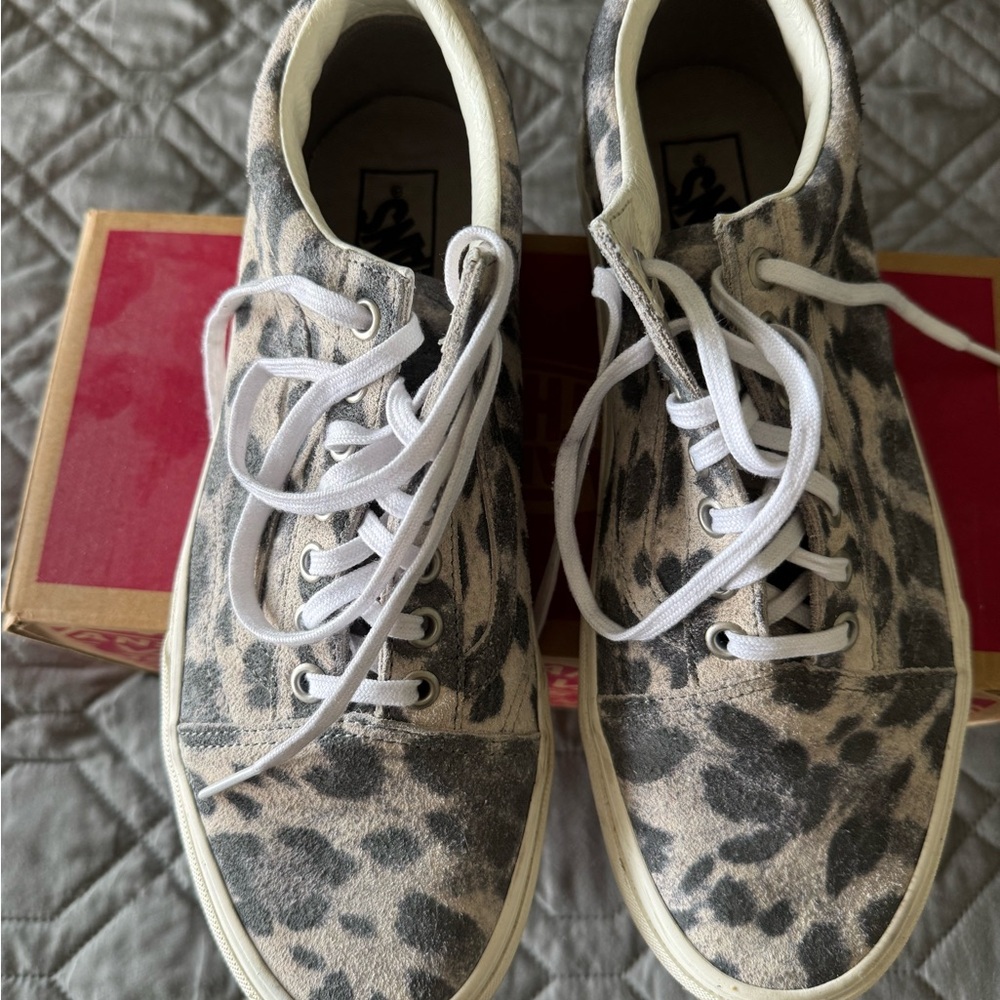 Leopard Print Women's Sneakers